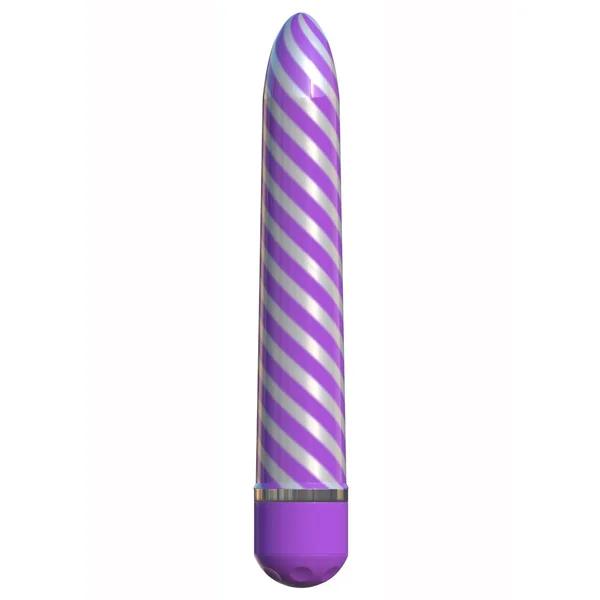 Sweet Swirl Vibrator Purple 8 inch Multi Speed Waterproof