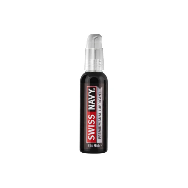 Swiss Navy Premium Silicone Anal Lubricant, 2 oz.