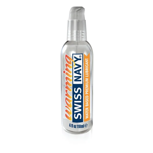 Swiss Navy Warming Lubricant 4 Ounce 118 ml