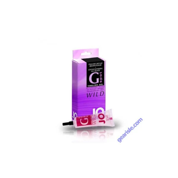 System Jo For Women G Spot Tingling Gel Wild 10ml Heightens Pleasure