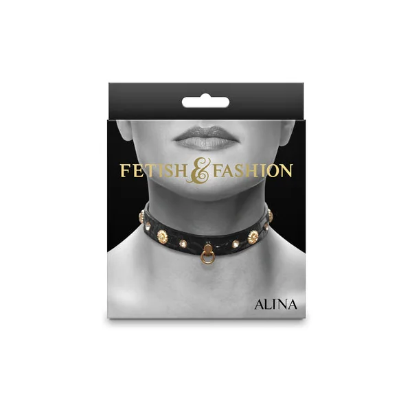 Taboo Alina Collar Black