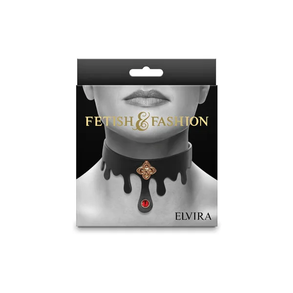 Taboo Elvira Collar Black