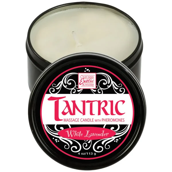 Tantric Massage Candle White Lavender