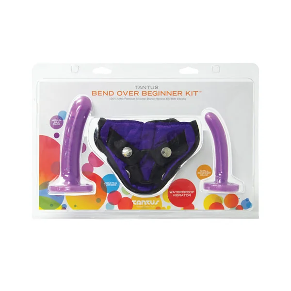 Tantus Bend Over Beginner PPA w/Harness - Lavender