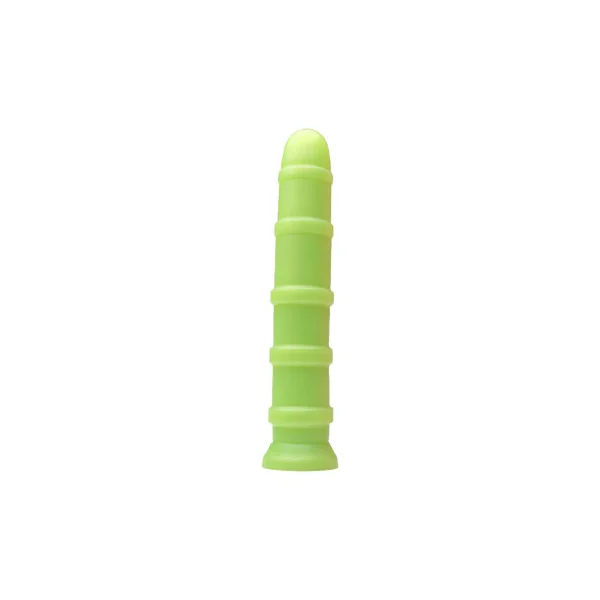 Tantus Cisco Dildo, 10.75 Inch Insertable, 2.25 Inch Max Width, Lime