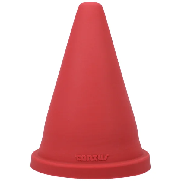 Tantus Cone Squat - True Blood Red