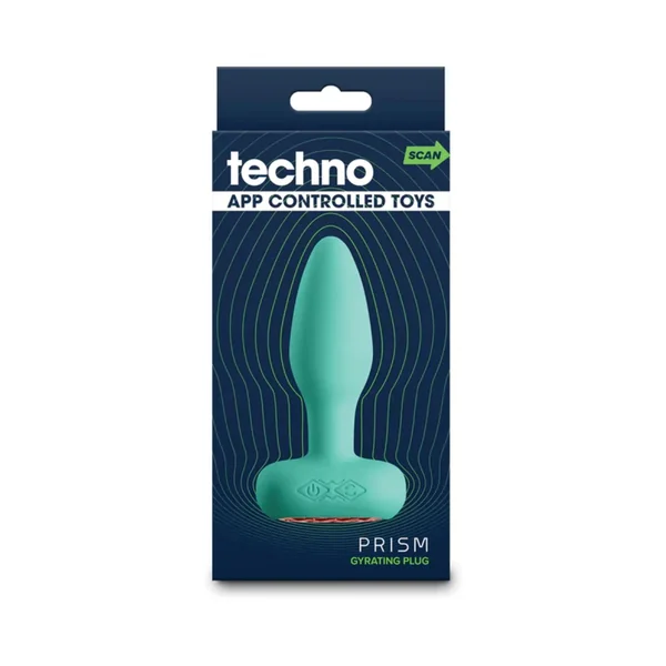 Techno Prism Rechargeable Silicone App Compatible Anal Plug