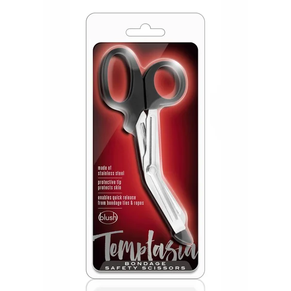 Temptasia Safety Scissors Black