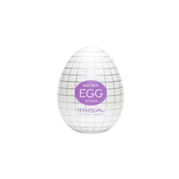 Tenga - Egg - Spider Textured Egg Masturbator