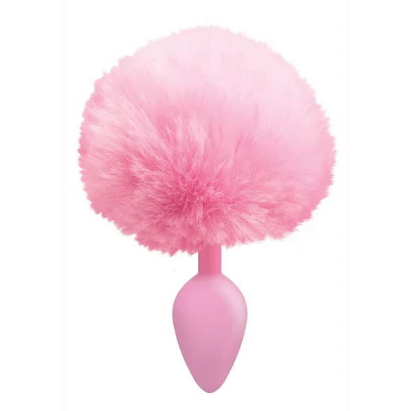 The 9`s – Cottontails Silicone Bunny Tail Butt Plug – Pink