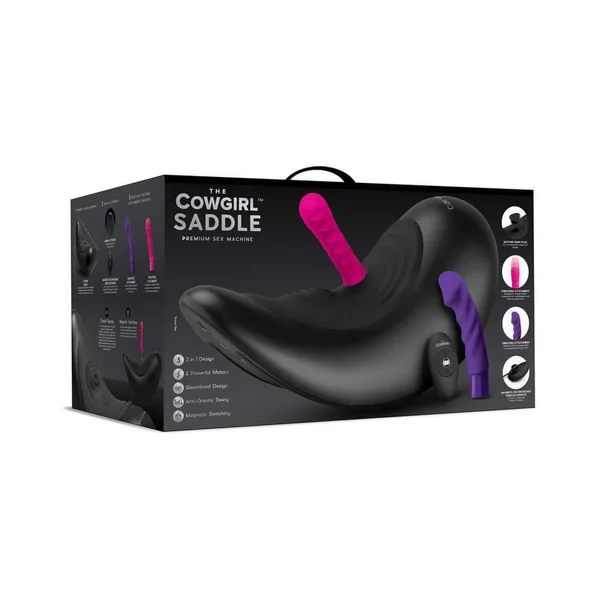 The Cowgirl Saddle Machine Black