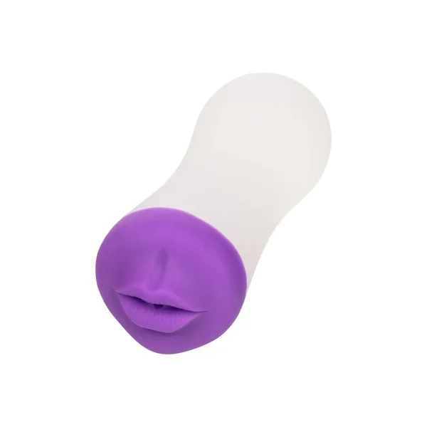 The Gripper Deep Throat Grip Masturbator – Mouth – Purple/Frost