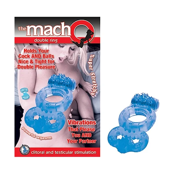 The Macho Double Ring - Blue