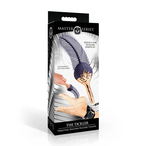The Tickler Vibrating Silicone Feather Tickler – Vibrator