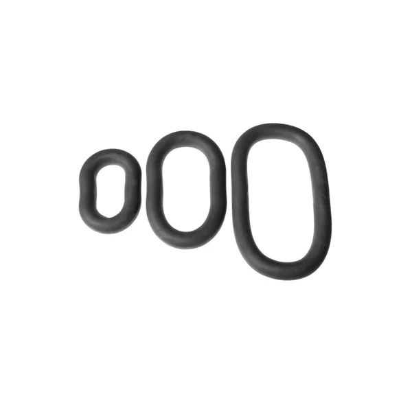 The Xplay Mix Pack Silicone Wrap Ring Ultra Stretch 6, 9, 12in (3 pack) – Black