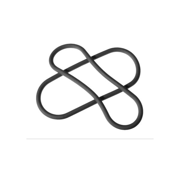 The Xplay Wrap Ring Silicone Slim 12in (2 pack) – Black