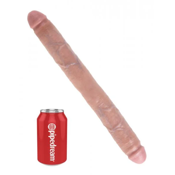 Thick Double Dildo 16 inch – Beige