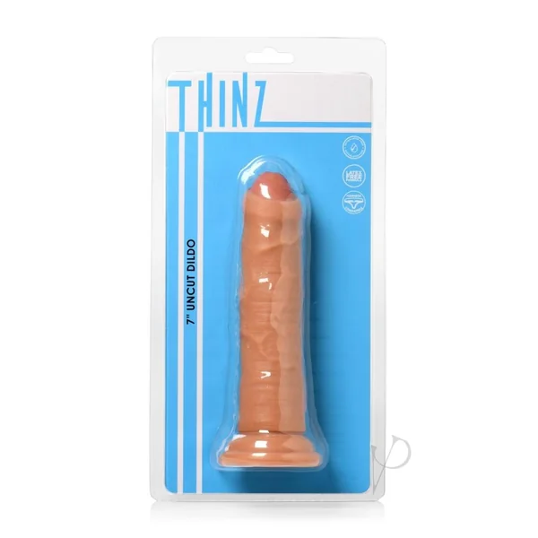 Thinz Uncut Dildo 7in - Vanilla