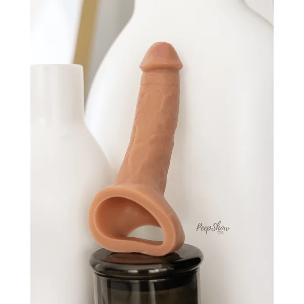 Thrive Realistic Penis Extender Sleeve, Stretchy Soft Silicone