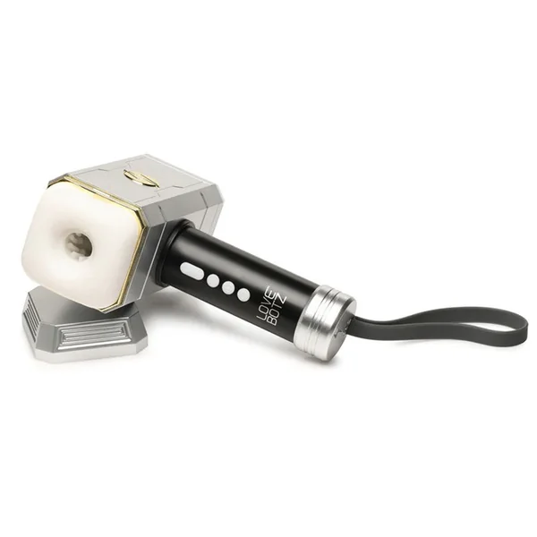 Thunder Stroker Sucking Masturbator With Ergonomic Silver Handle