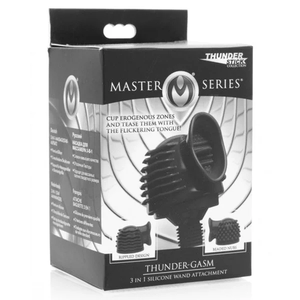 Thunder-Gasm 3 in 1 Silicone Wand Attachment