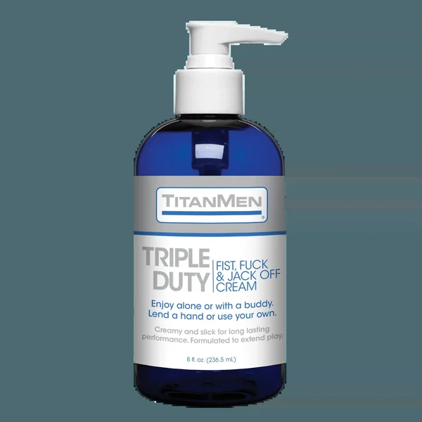 TitanMen - Triple Duty - Fist, Fuck & Jack Off Cream