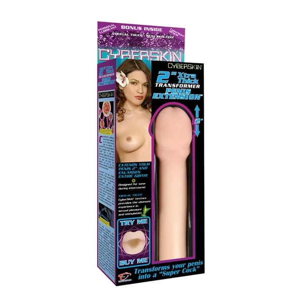 TLC CyberSkin Transformer 2 Inch Penis Extension