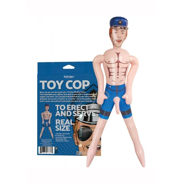 Toy Cop Blow-Up Doll 5.5ft – Vanilla