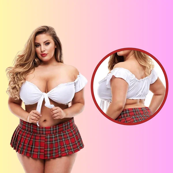 Tp Schoolgirl Tie Top Sexy Clothing For Women Easy To Mix and Match