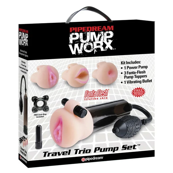 Travel Trio Pump Set