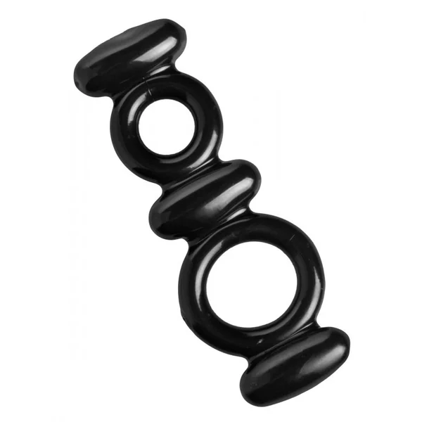 Trinity Vibes Dual Stretch To Fit Cock & Ball Ring