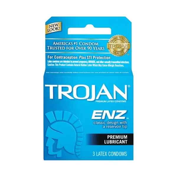 Trojan Enz Lubricated - 3 Pack