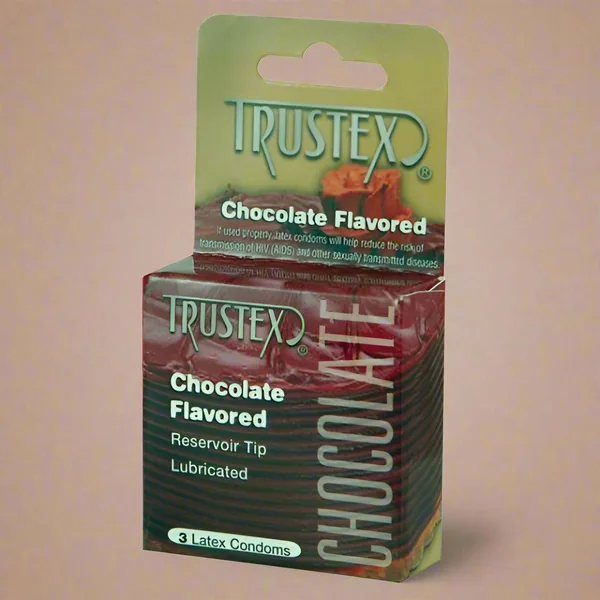 Trustex Flavored Condoms Chocolate 3 Pack