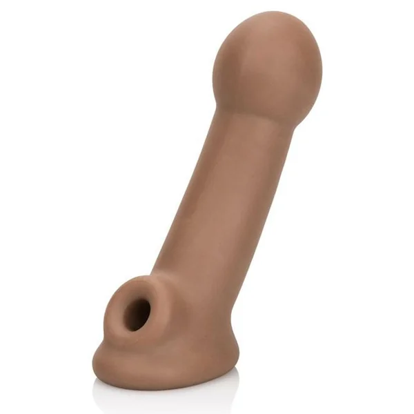 Ultimate Extender Penis Sleeve Brown 6.25 Inch