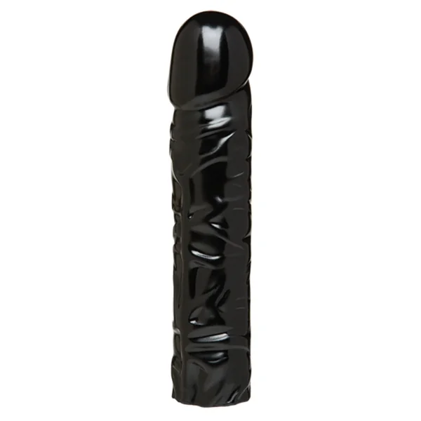 Vac-U-Lock Code Black Classic Dong Black 8 Inch