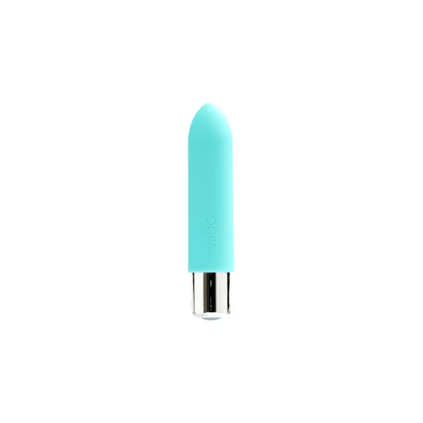 VeDO Bam Mini Rechargeable Bullet Vibe, Turquoise