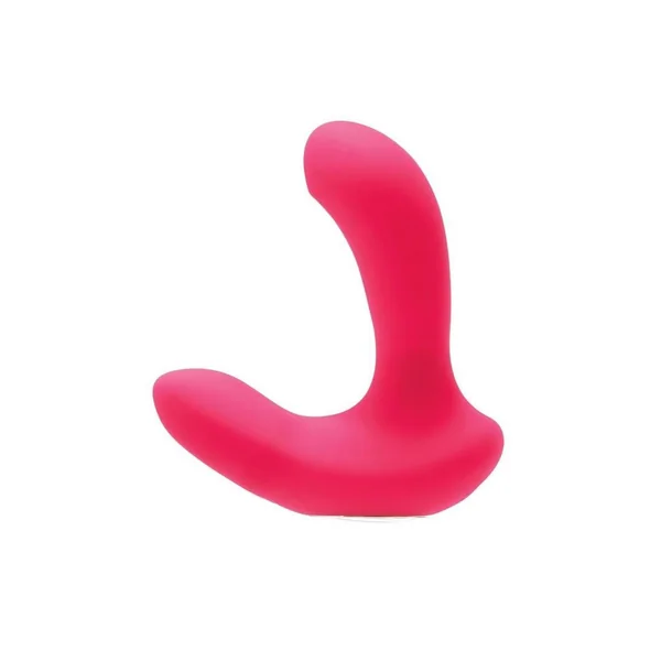 VeDo Inme Rechargeable Silicone Dual Vibrator with Remote Control - Pink
