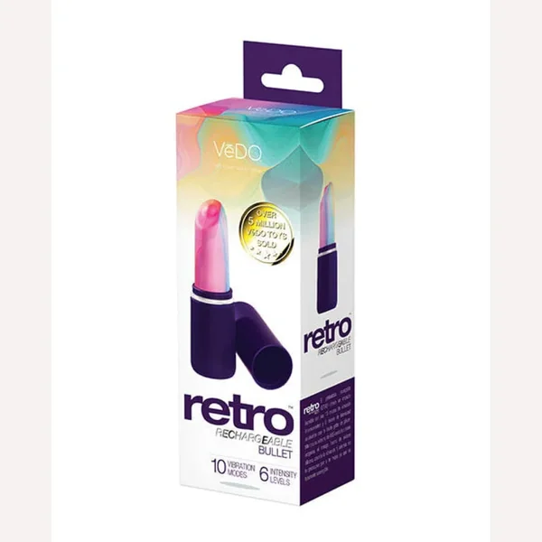 Vedo Retro Rechargeable Bullet Purple