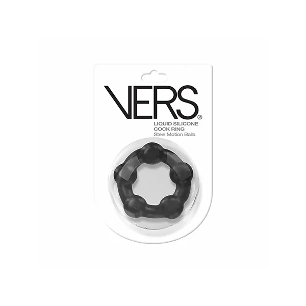 Vers Silicone Cockring with Motion Balls