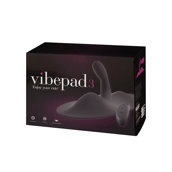 Vibepad 3 G-Spot Vibrator Grinding Pad - Black