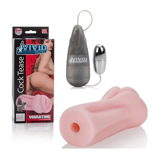Vibrating Vivid Raw Cock Tease Stroker