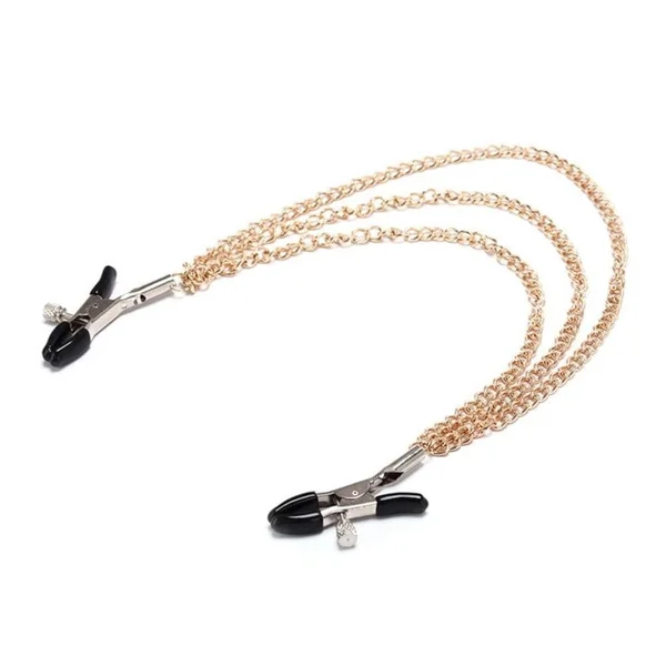 Voguish Nipple Clamp Necklace