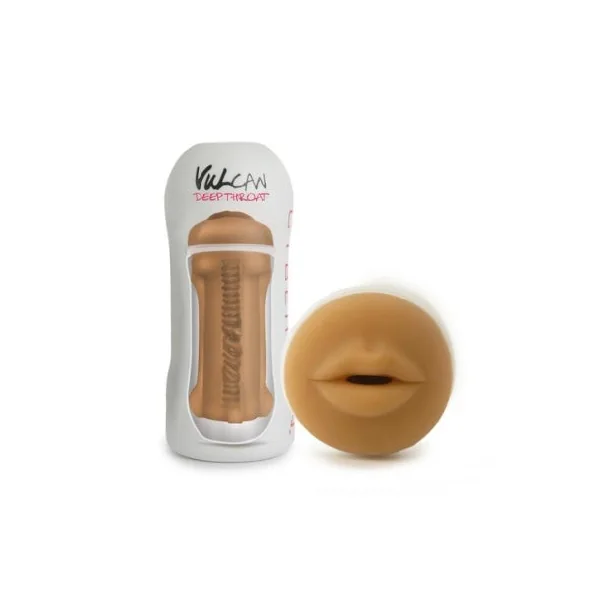 Vulcan Cyberskin Deep Throat - Mocha