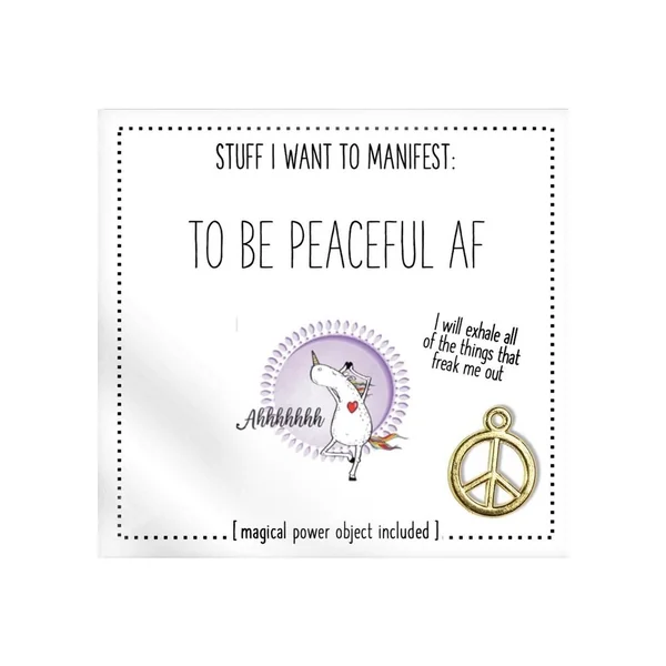 Warm Human to Be Peaceful AF