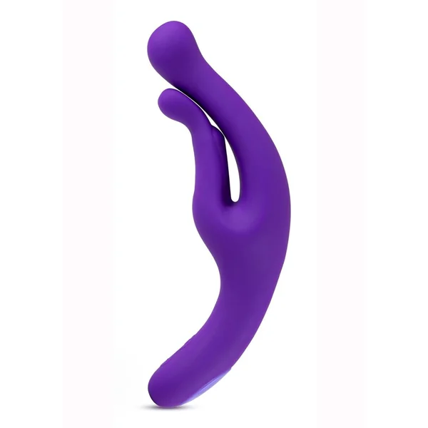 Wellness G Wave Rechargeable Silicone G-Spot Vibrator – Purple