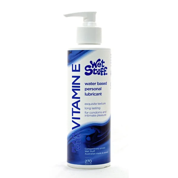 Wet Stuff Plain with Vitamin E Pump 270g