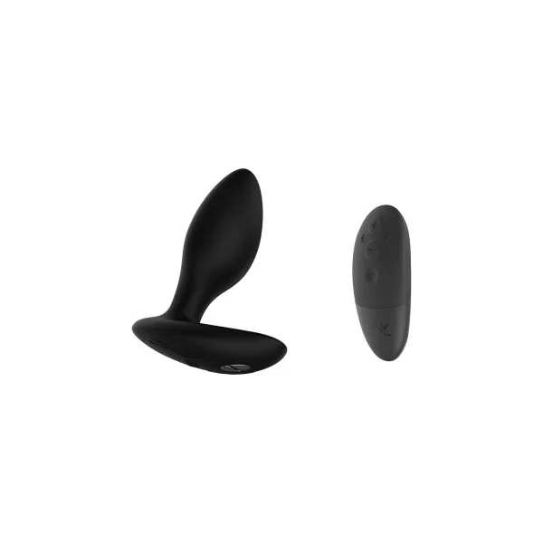 We-Vibe Ditto+ Rechargeable Remote-Controlled Silicone Vibrating Anal Plug, Satin Black