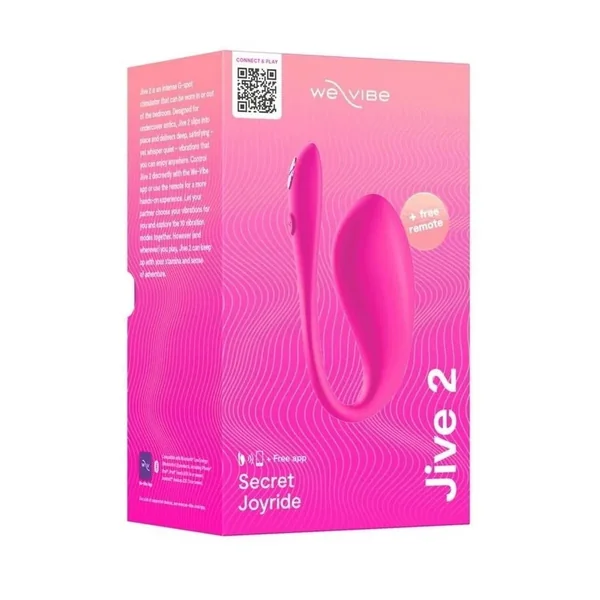 We-Vibe Jive 2 Silicone Rechargeable Remote Controlled Wearable G-Spot Vibrator – Electric