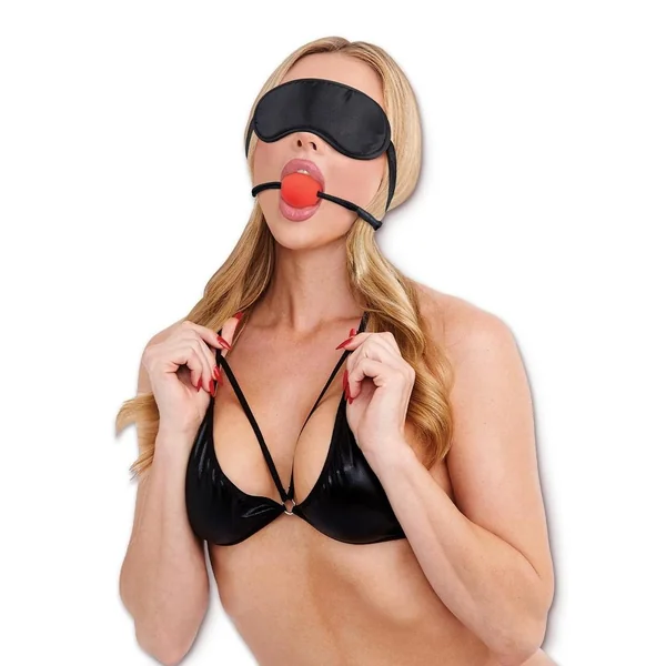 WhipSmart Japanese Bondage Rope Set with Ball Gag, Cuffs and Mask