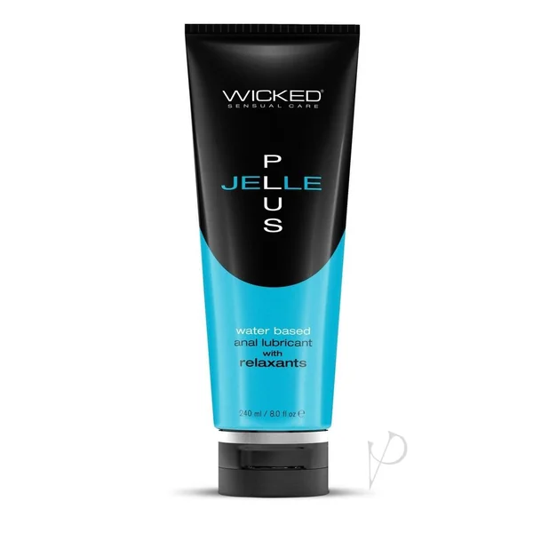 Wicked Jelle Plus Water Based Anal Lubricant with Relaxants